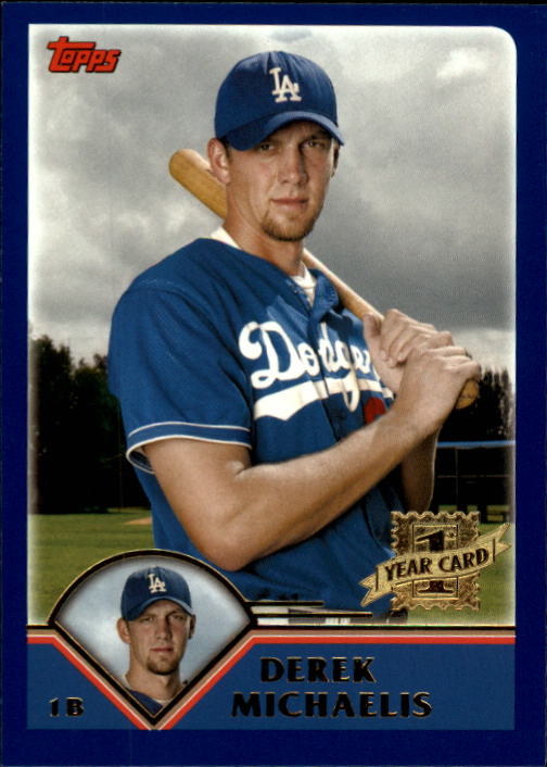 2003 Topps Traded #T260 Derek Michaelis FY RC