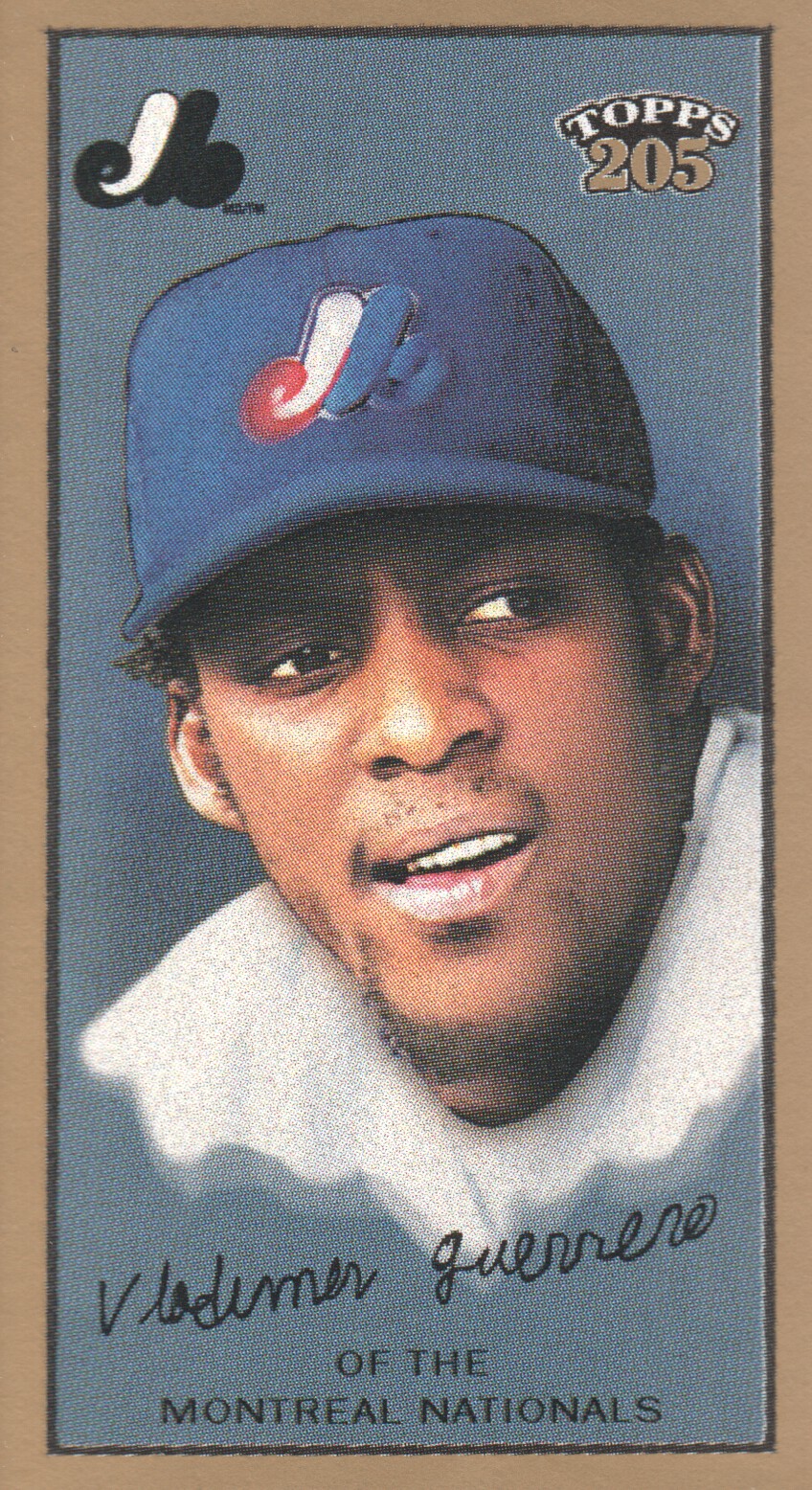 2003 Topps 205 Polar Bear #15B Vlad Guerrero White Logo