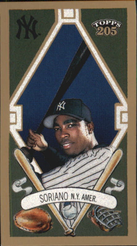 2003 Topps 205 Polar Bear #20A Alfonso Soriano w/Bat