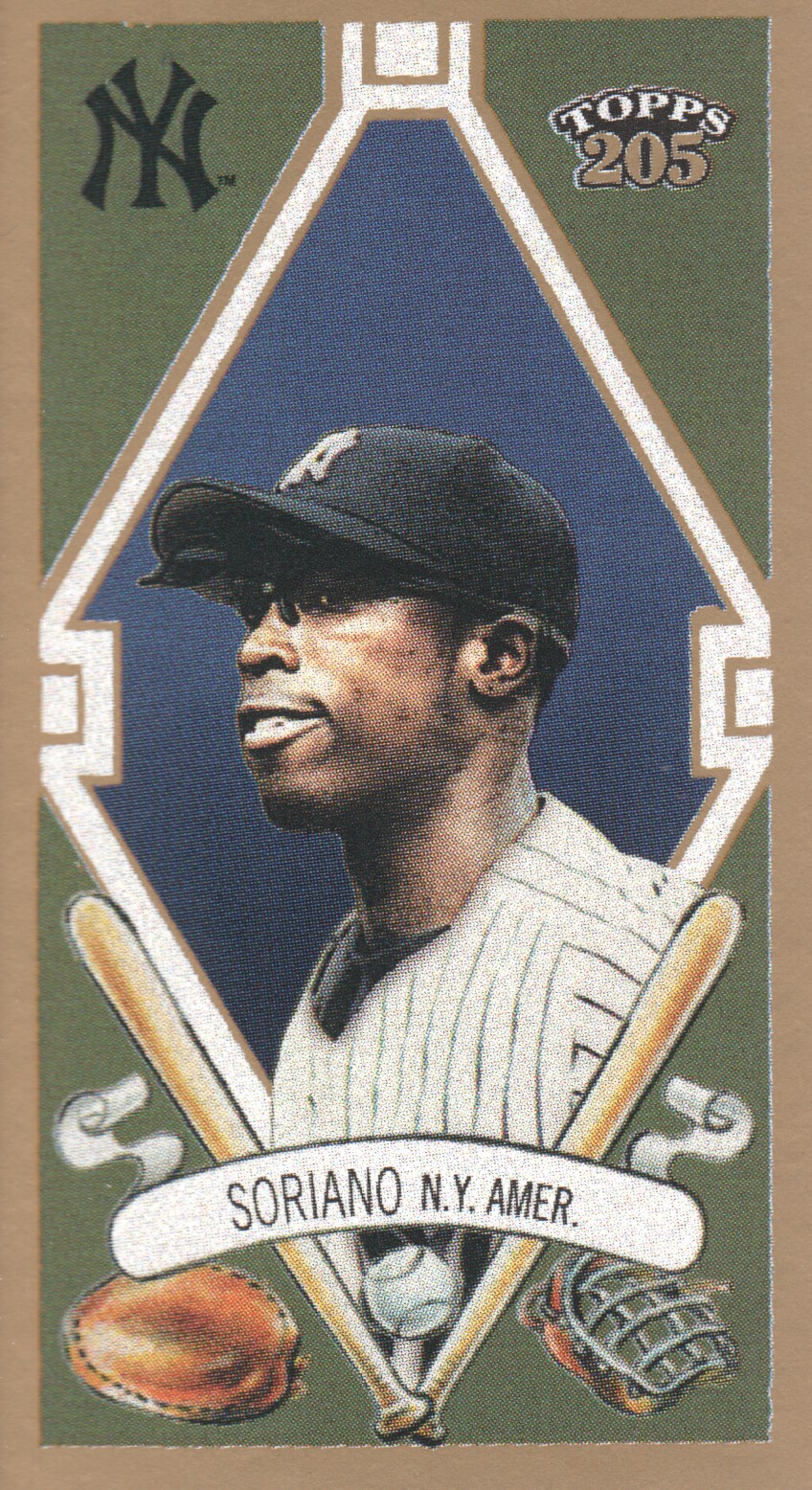 2003 Topps 205 Polar Bear #20B Alfonso Soriano Sunglasses