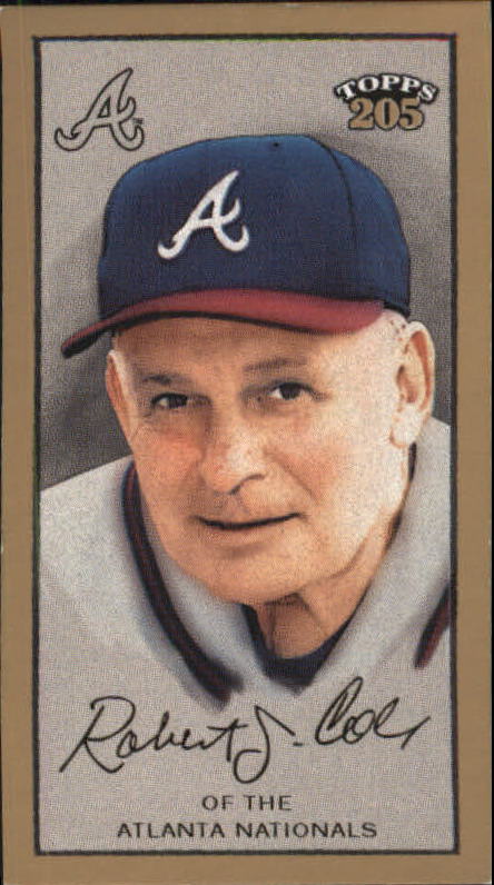 2003 Topps 205 Polar Bear #21 Bobby Cox MG