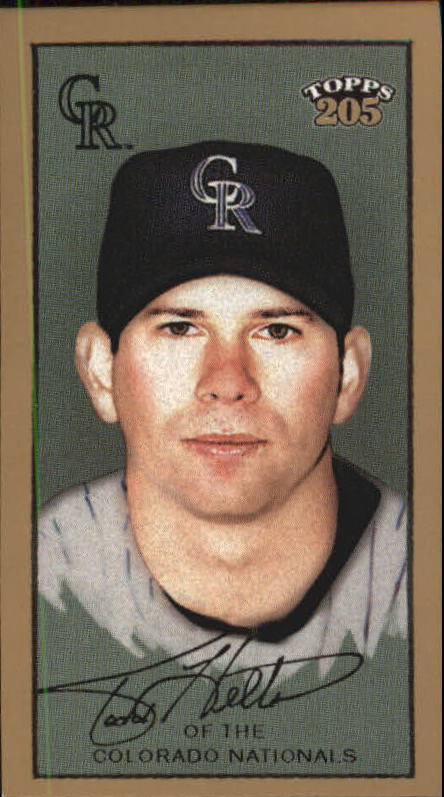 2003 Topps 205 Polar Bear #30 Todd Helton