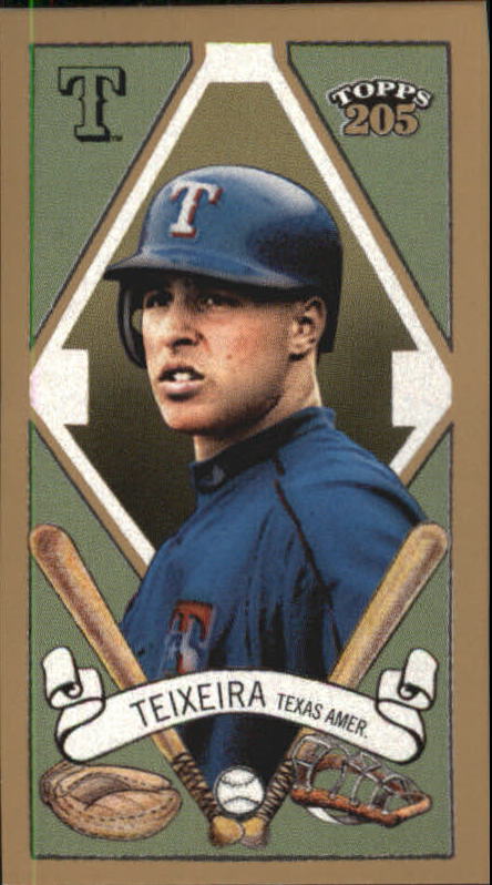 2003 Topps 205 Polar Bear #127 Mark Teixeira PROS