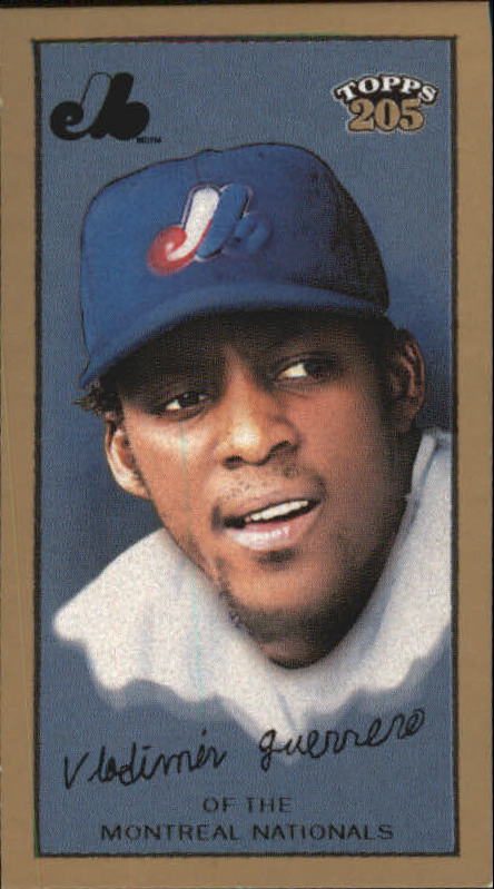 2003 Topps 205 Sovereign #15A Vlad Guerrero Clear Logo