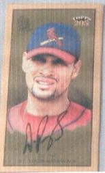 2003 Topps 205 Sovereign Green #3A Albert Pujols Clear Logo