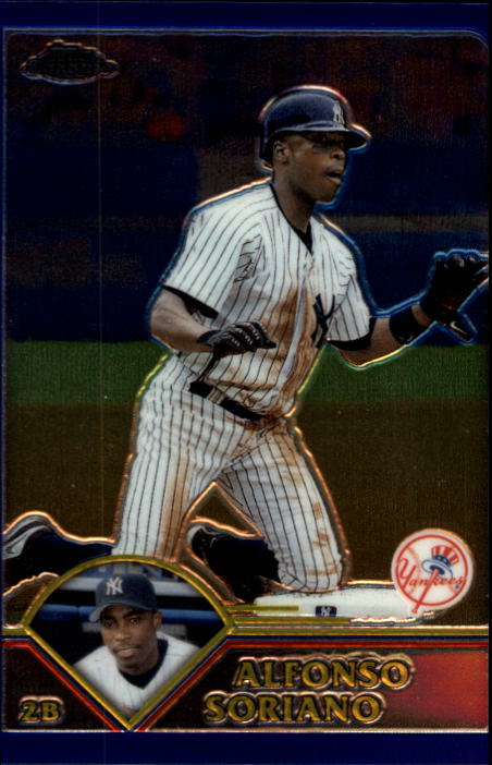2003 Topps Chrome #17 Alfonso Soriano