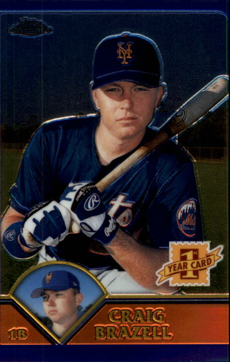 2003 Topps Chrome #219 Craig Brazell FY RC