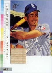 2003 Topps Gallery HOF ARTifact Relics #LA Luis Aparicio Bat A