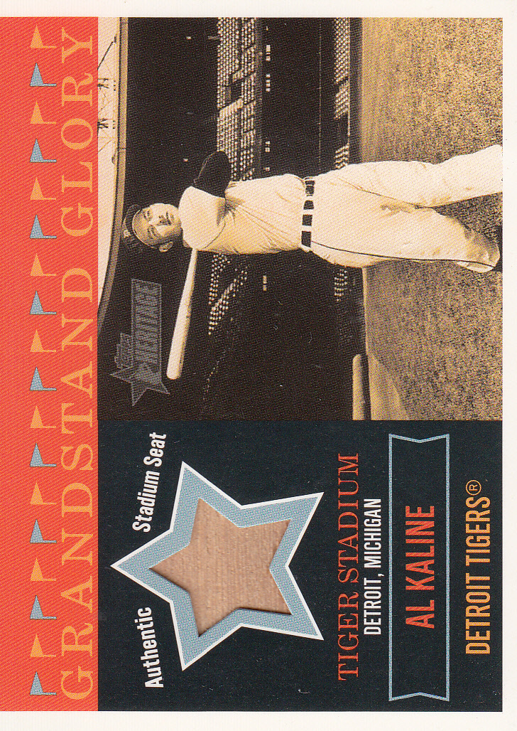 2003 Topps Heritage Grandstand Glory Stadium Relics #AK Al Kaline F