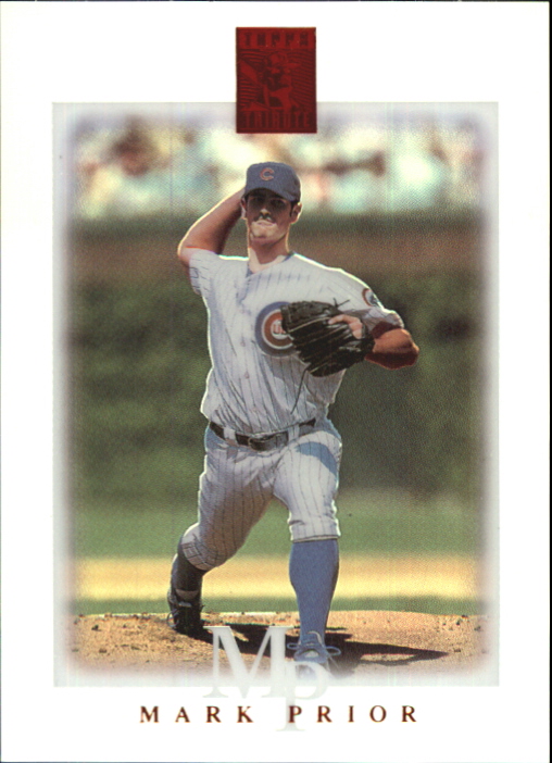 2003 Topps Tribute Contemporary Red #72 Mark Prior