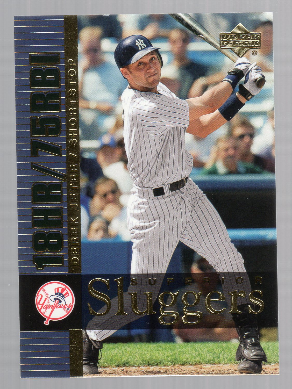 2003 Upper Deck Superior Sluggers #S8 Derek Jeter