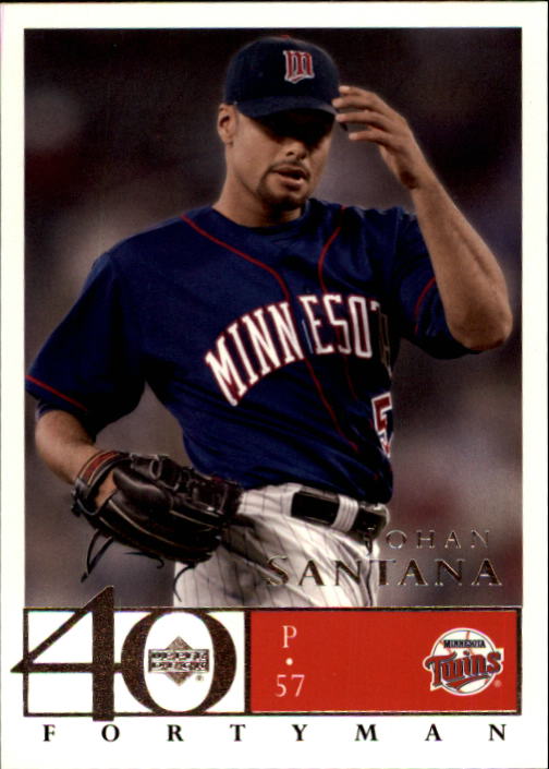 2003 Upper Deck 40-Man #300 Johan Santana