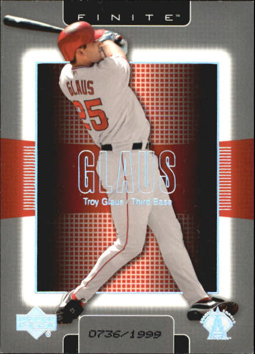 2003 Upper Deck Finite #4 Troy Glaus