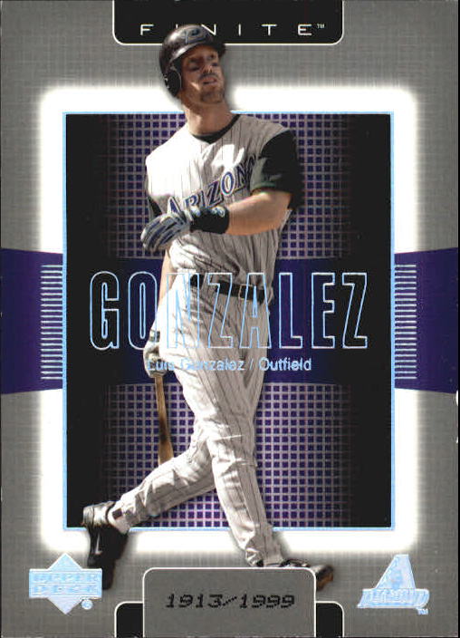 2003 Upper Deck Finite #5 Luis Gonzalez