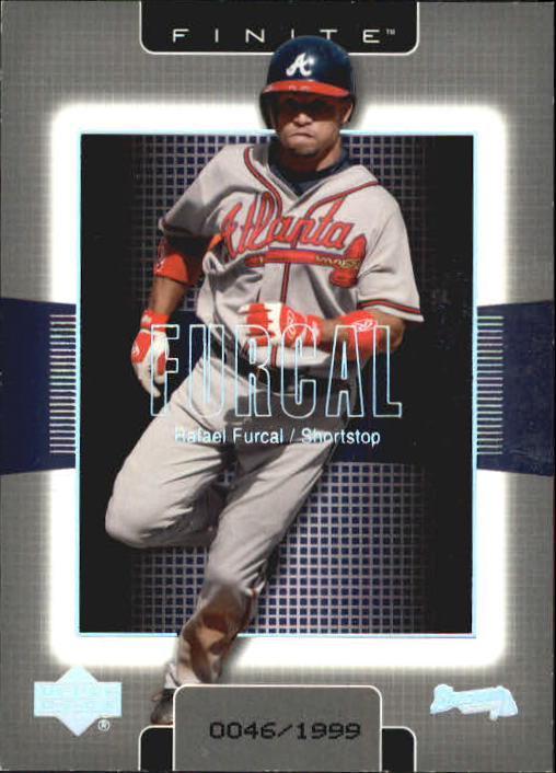 2003 Upper Deck Finite #10 Rafael Furcal