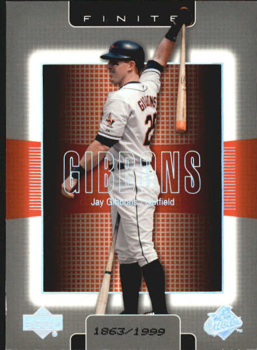 2003 Upper Deck Finite #14 Jay Gibbons