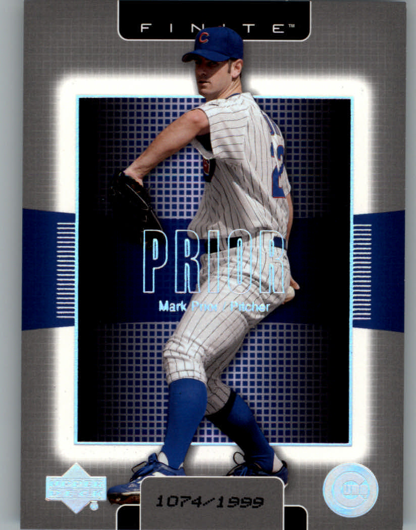 2003 Upper Deck Finite #20 Mark Prior