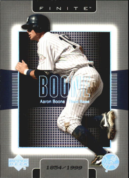 2003 Upper Deck Finite #31 Aaron Boone