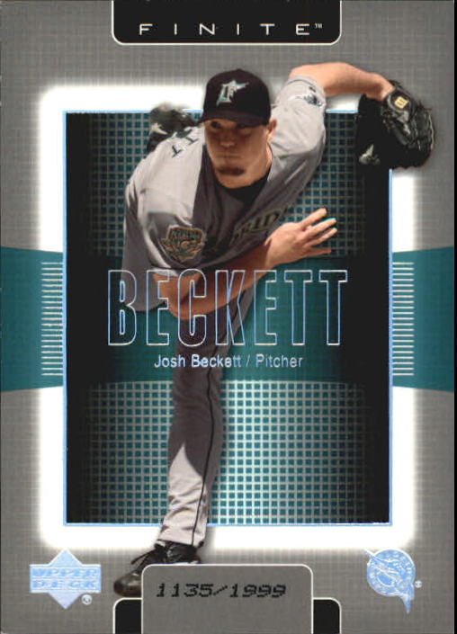 2003 Upper Deck Finite #41 Josh Beckett