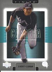 2003 Upper Deck Finite #51 Miguel Cabrera