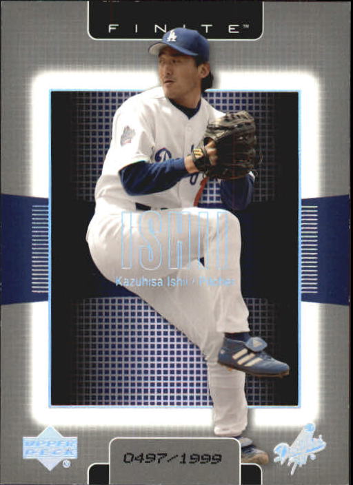2003 Upper Deck Finite #52 Kazuhisa Ishii