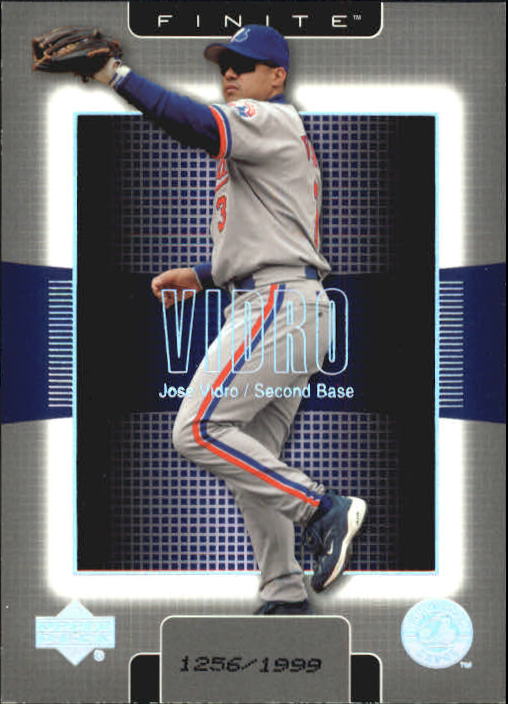 2003 Upper Deck Finite #57 Jose Vidro