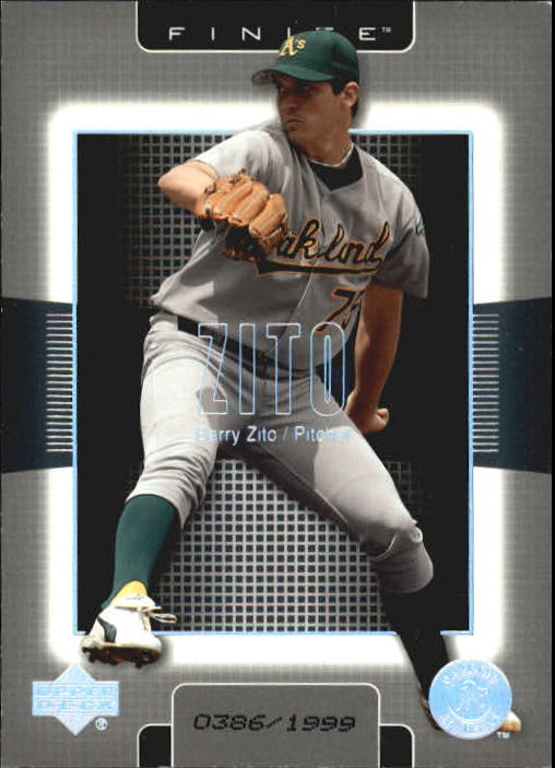 2003 Upper Deck Finite #74 Barry Zito