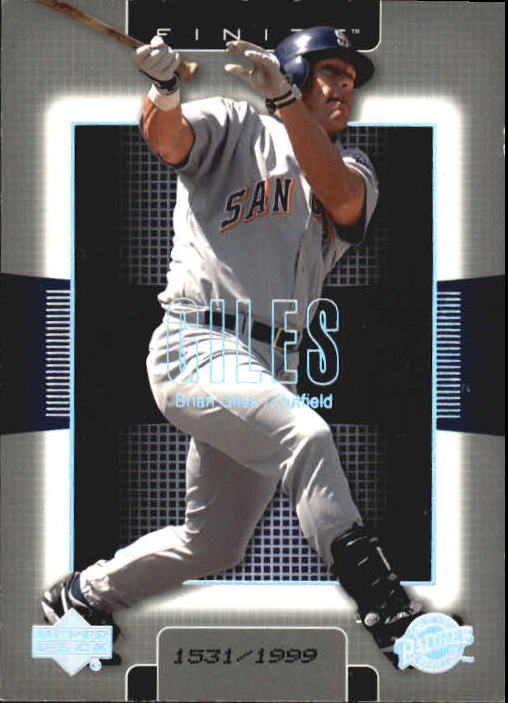 2003 Upper Deck Finite #78 Brian Giles