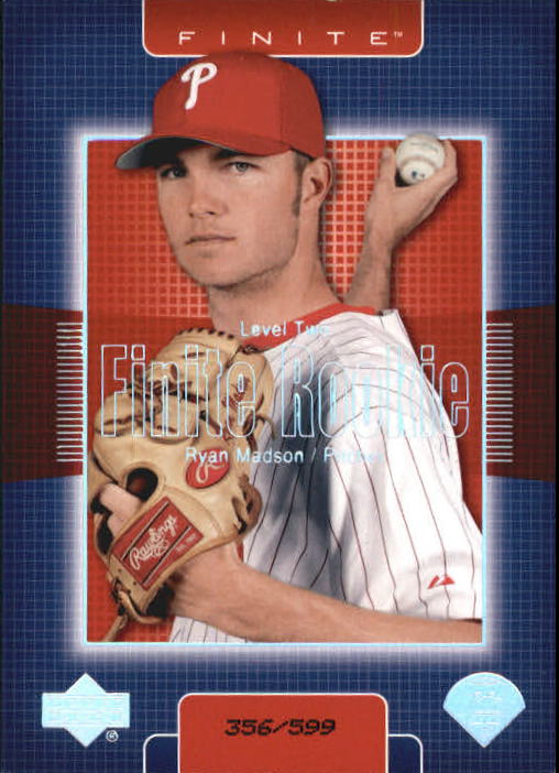 2003 Upper Deck Finite #320 Ryan Madson T2