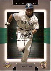 2003 Upper Deck Finite Gold #84 Mike Cameron