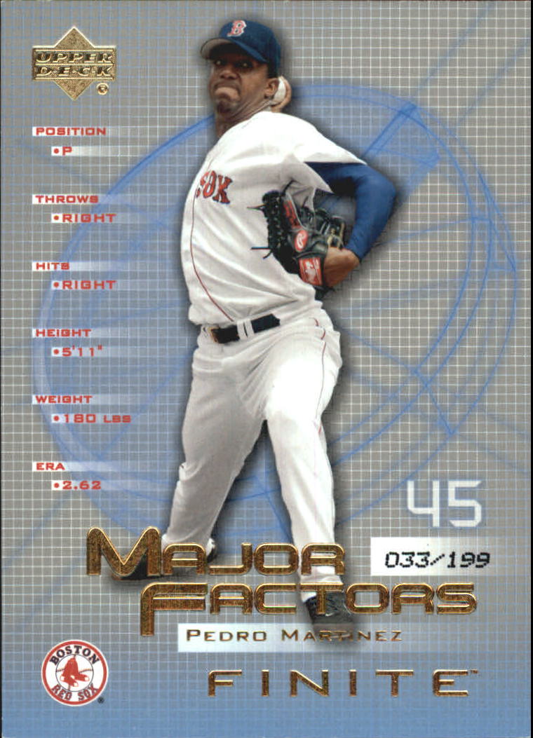 2003 Upper Deck Finite Gold #137 Pedro Martinez MF