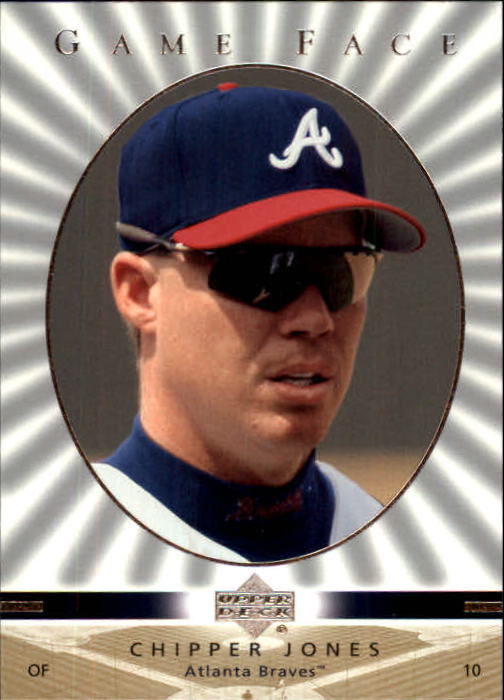 2003 Upper Deck Game Face #14 Chipper Jones SP