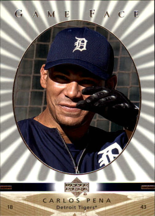 2003 Upper Deck Game Face #42 Carlos Pena