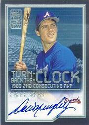 2003 Topps Turn Back the Clock Autographs #DM Dale Murphy A