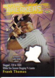 2003 Topps Chrome Record Breakers Relics #FT Frank Thomas Uni B1