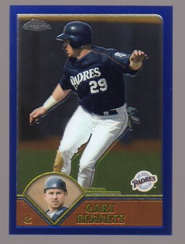 2003 Topps Chrome Traded #T91 Gary Bennett