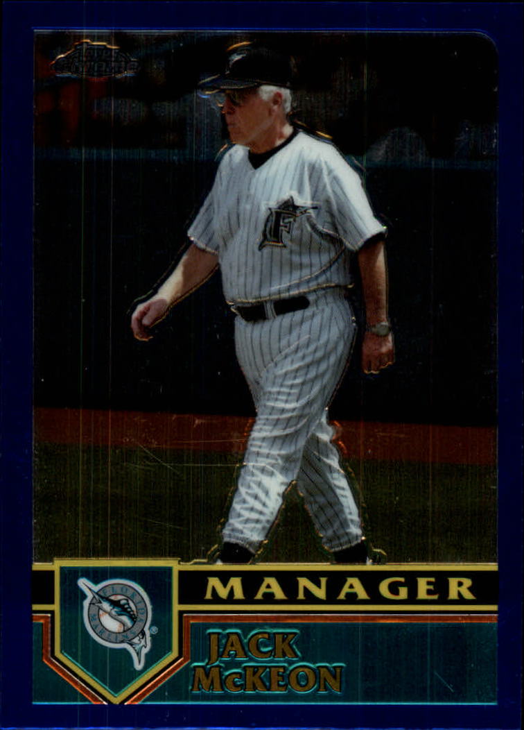 2003 Topps Chrome Traded #T119 Jack McKeon MG