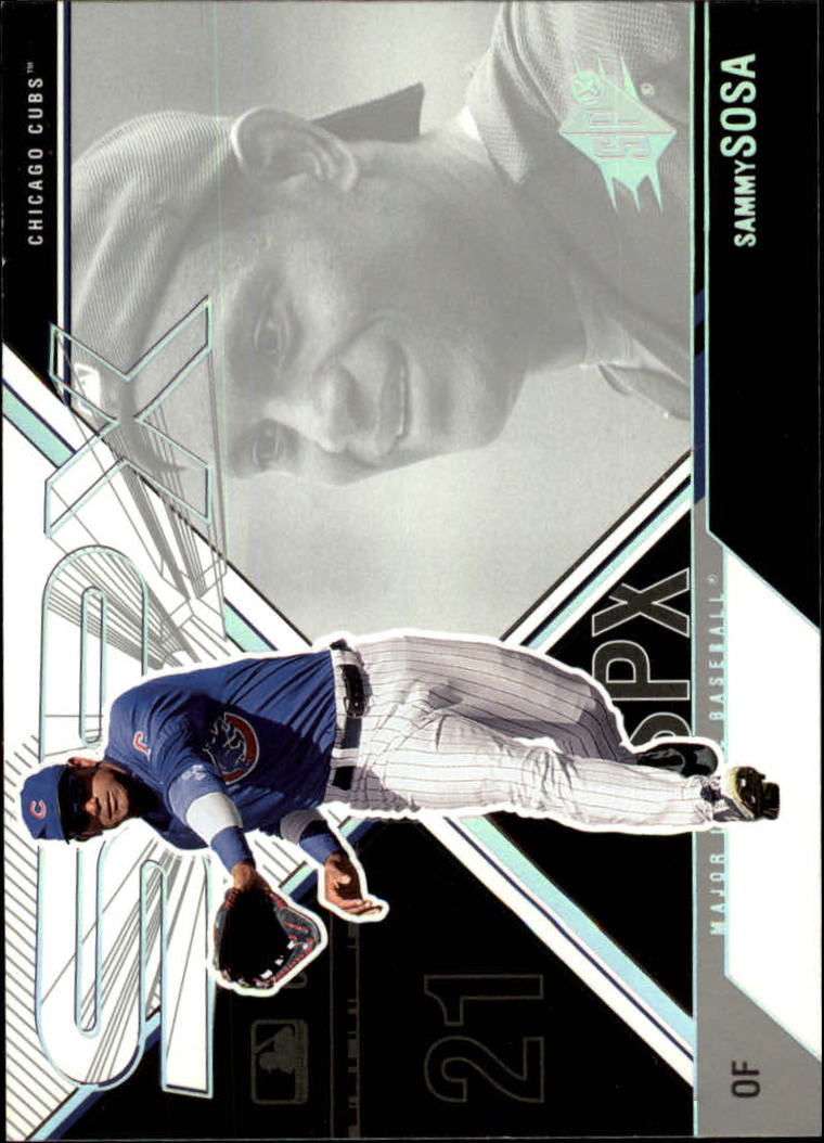 2003 SPx #26 Sammy Sosa SP
