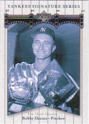 2003 Upper Deck Yankees Signature #11 Bobby Shantz