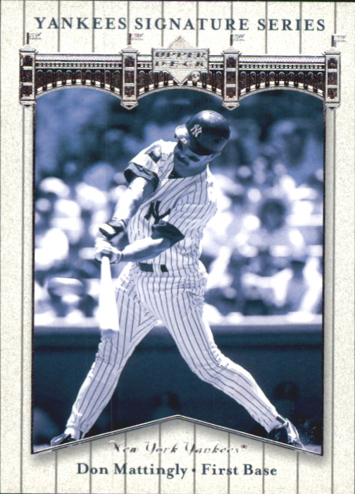 2003 Upper Deck Yankees Signature #27 Don Mattingly