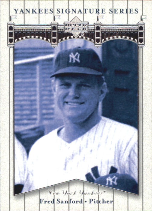 2003 Upper Deck Yankees Signature #31 Fred Sanford