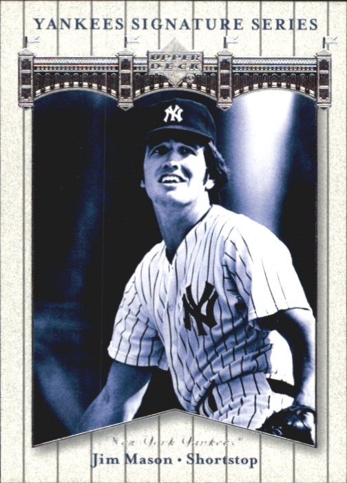 2003 Upper Deck Yankees Signature #42 Jim Mason