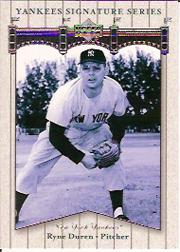 2003 Upper Deck Yankees Signature #75 Ryne Duren
