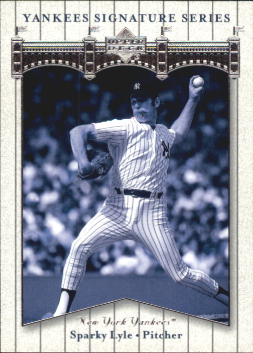 2003 Upper Deck Yankees Signature #77 Sparky Lyle