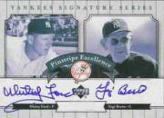 2003 Upper Deck Yankees Signature Pinstripe Excellence Autographs #FB Whitey Ford/Yogi Berra