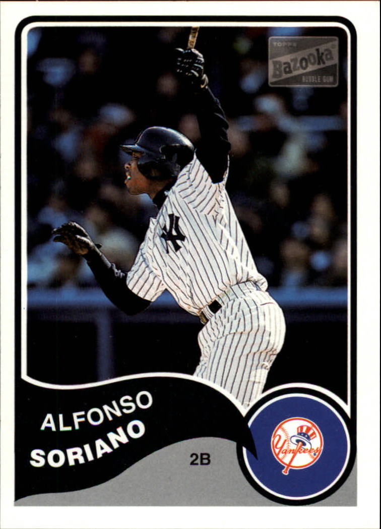 2003 Bazooka #12 Alfonso Soriano