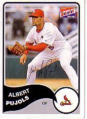 2003 Bazooka Minis #280A Albert Pujols Logo