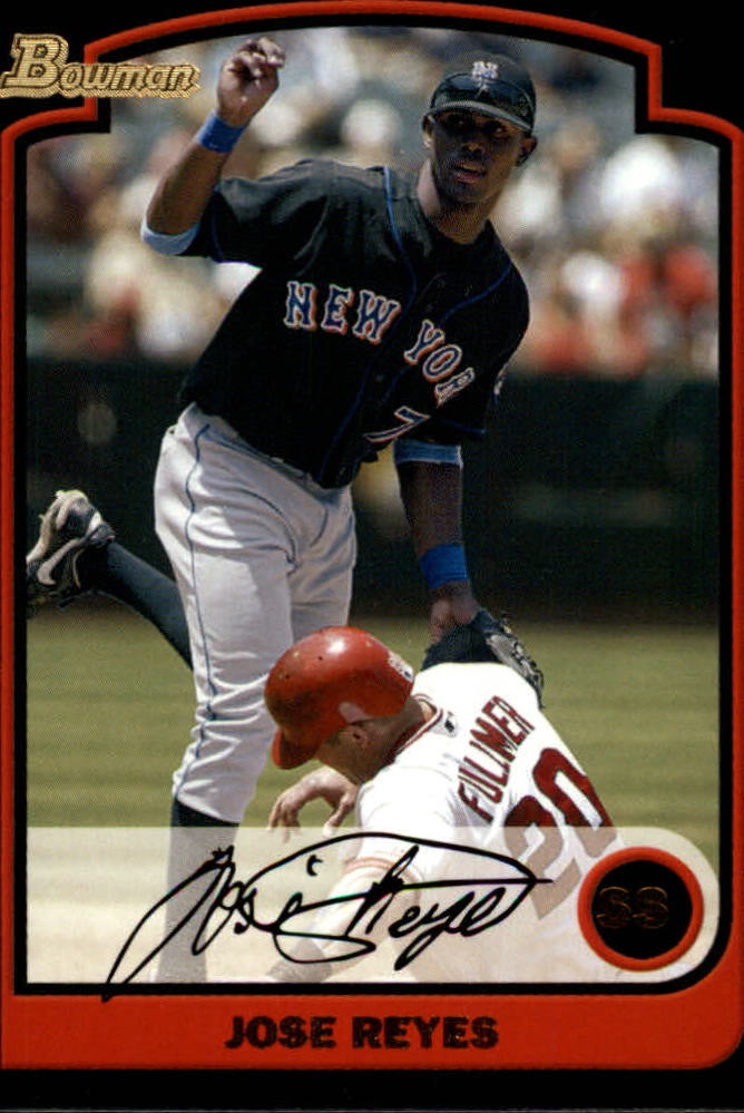 2003 Bowman Draft #28 Jose Reyes