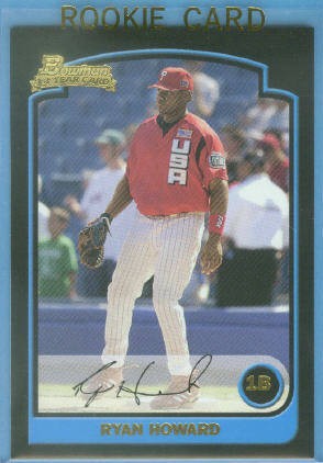 2003 Bowman Draft #138 Ryan Howard RC