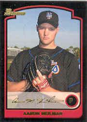 2003 Bowman Draft Gold #17 Aaron Heilman